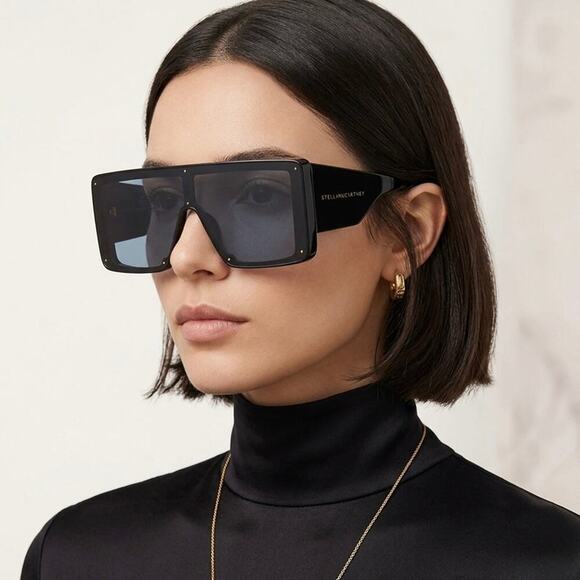 NEW STELLA McCARTNEY Sunglasses SC40083I 01A AUTHENTIC main image 6